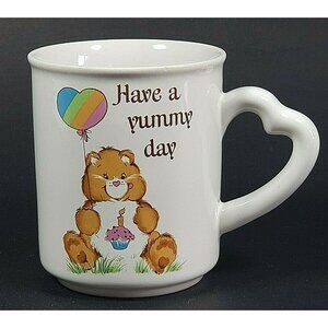 Care Bear Ceramic Mug – “Have A Yummy Day” Birthday, 1 Cup